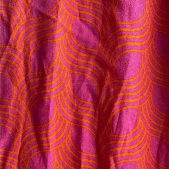 Escapada Orange Sundress with Flutter Sleeves and V-Neck - Picture 3 of 5